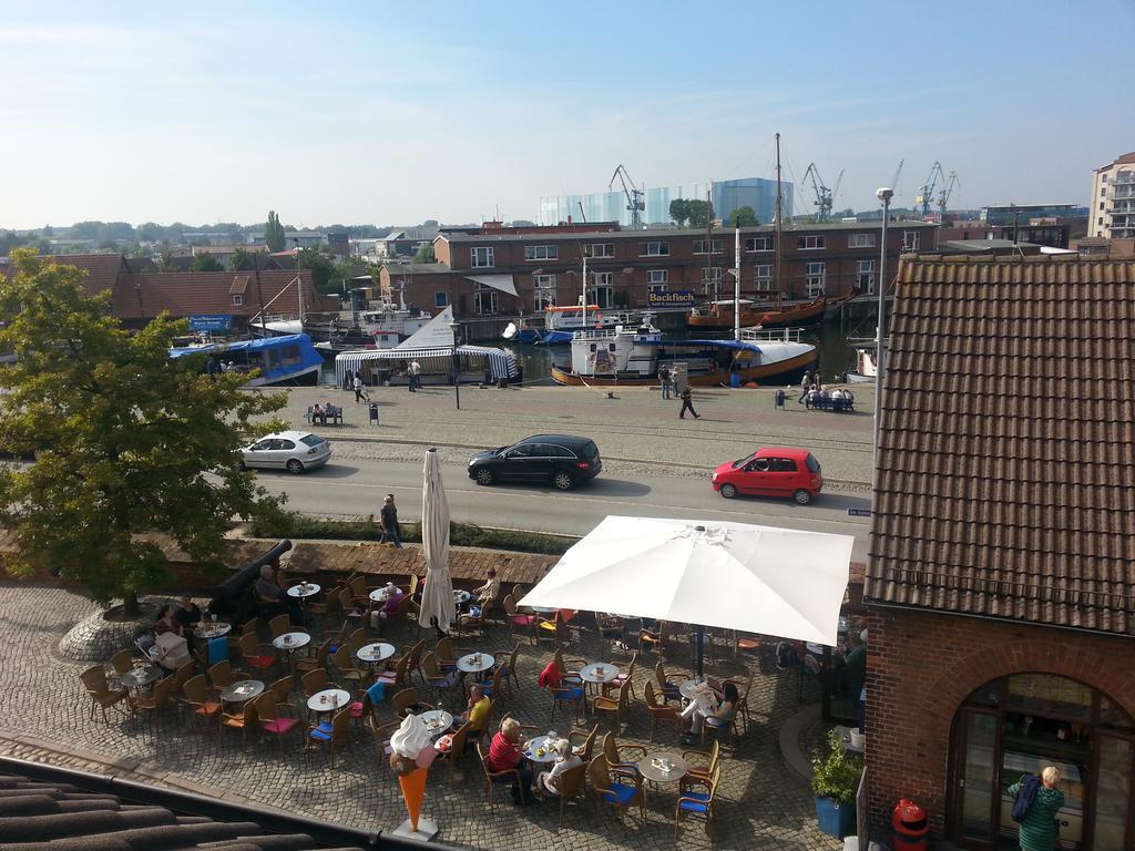 Pension Am Wassertor Wißmar Esterno foto
