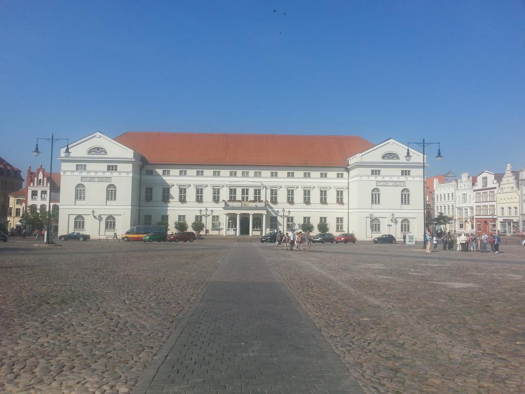 Pension Am Wassertor Wißmar Esterno foto